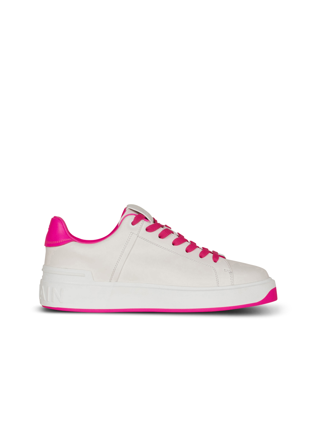 Leather B-Court sneakers, pink, hi-res