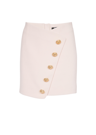Short crêpe skirt